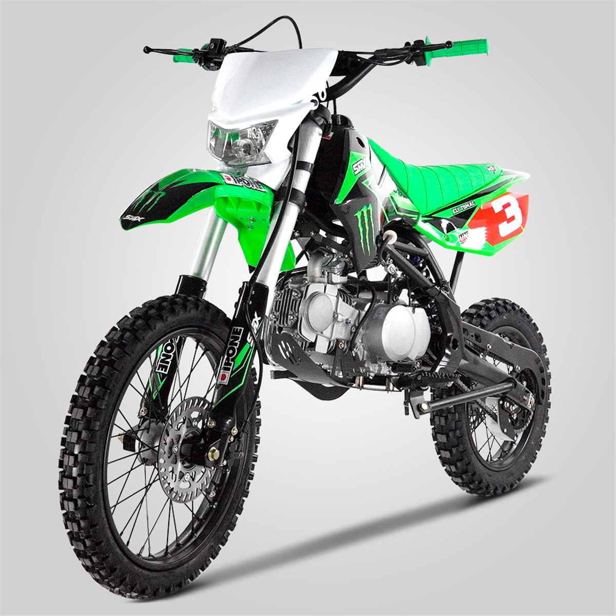 Dirt Bike SX FACTORY 150cc 14/17 Monster vert | Smallmx - Dirt bike, Pit  bike, Quads, Minimoto