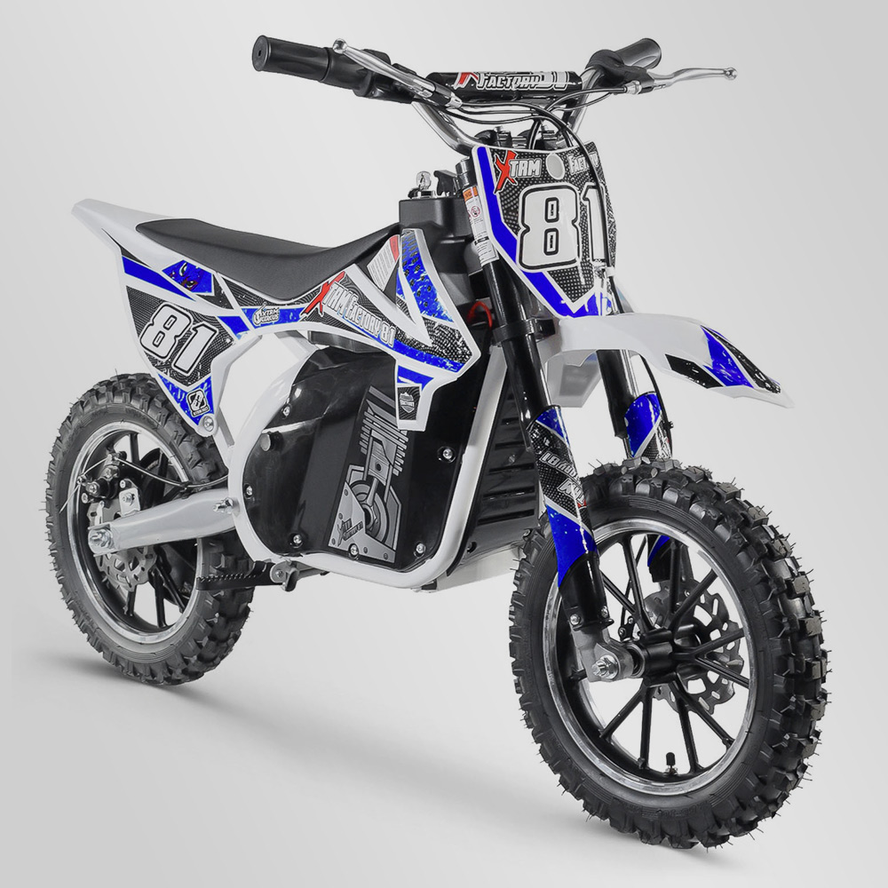 Pocket cross électrique enfant kx 500w bleu | Smallmx - Dirt bike, Pit  bike, Quads, Minimoto
