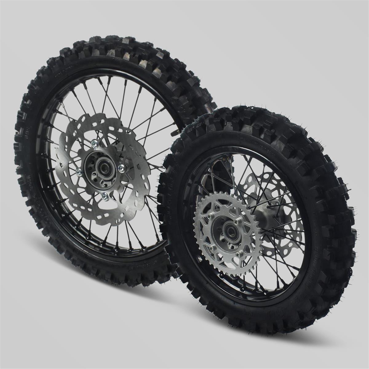 Pack de roue complète 12"/14" pour Dirt Bike / Pit Bike / Minimoto |  Smallmx - Dirt bike, Pit bike, Quads, Minimoto