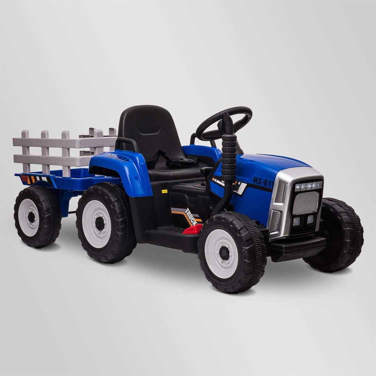 Tracteur électrique enfant avec remorque bleu | Smallmx - Dirt bike, Pit  bike, Quads, Minimoto