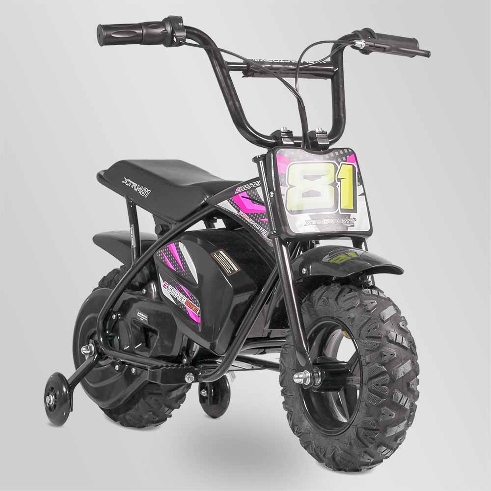 Moto électrique enfant - super e-bike 250w rose | Smallmx - Dirt bike, Pit  bike, Quads, Minimoto