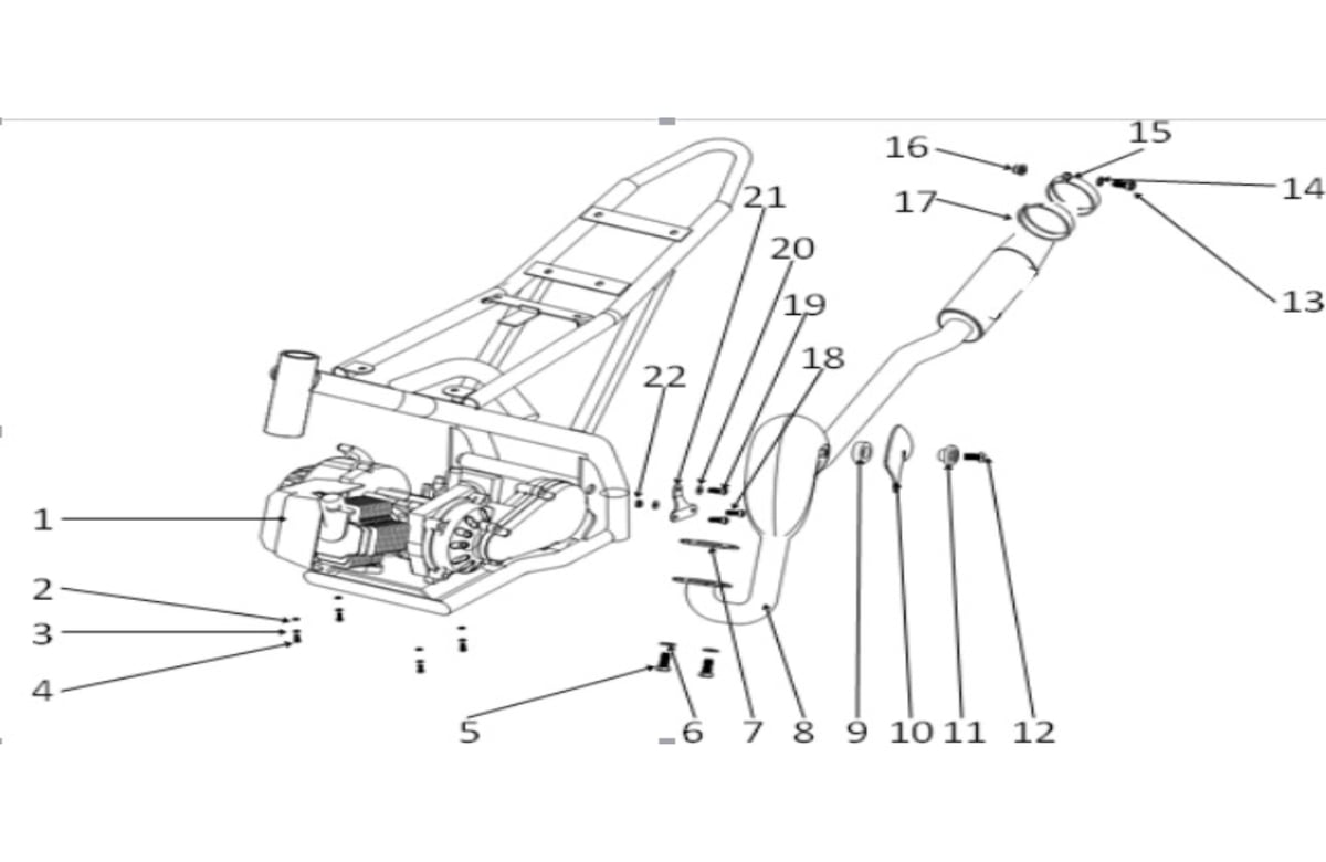 MOTEUR / ECHAPPEMENT