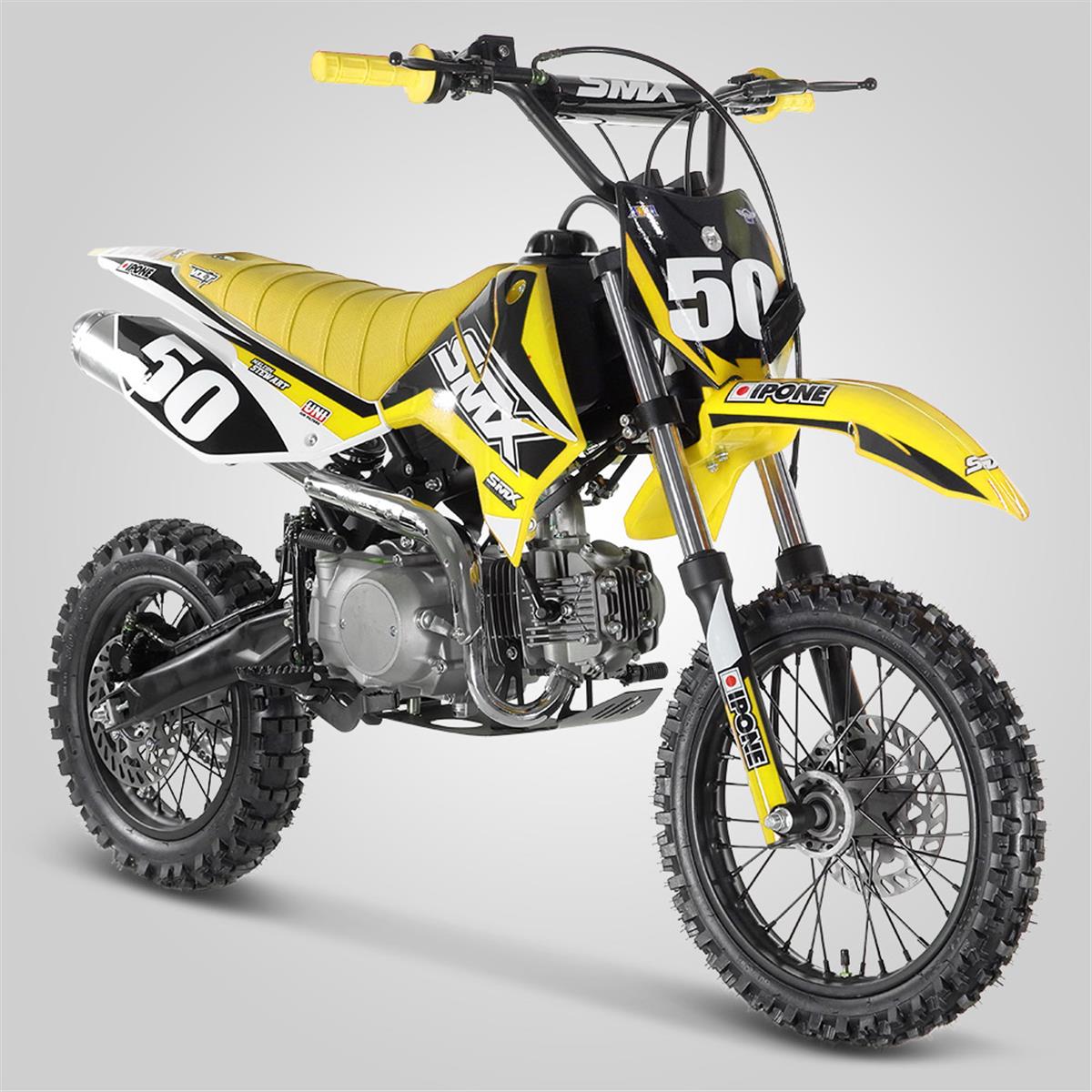 Dirt bike smx lx pro 125cc - 12/14 ipone jaune | Smallmx - Dirt bike, Pit  bike, Quads, Minimoto