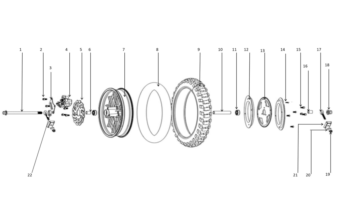 ROUE ARRIERE