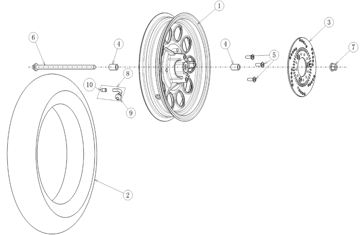 ROUE AVANT