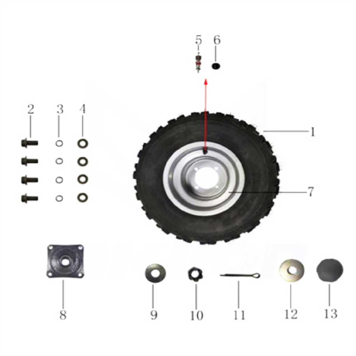 ROUE ARRIÈRE