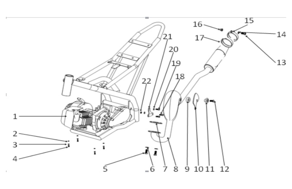 MOTEUR / ECHAPPEMENT