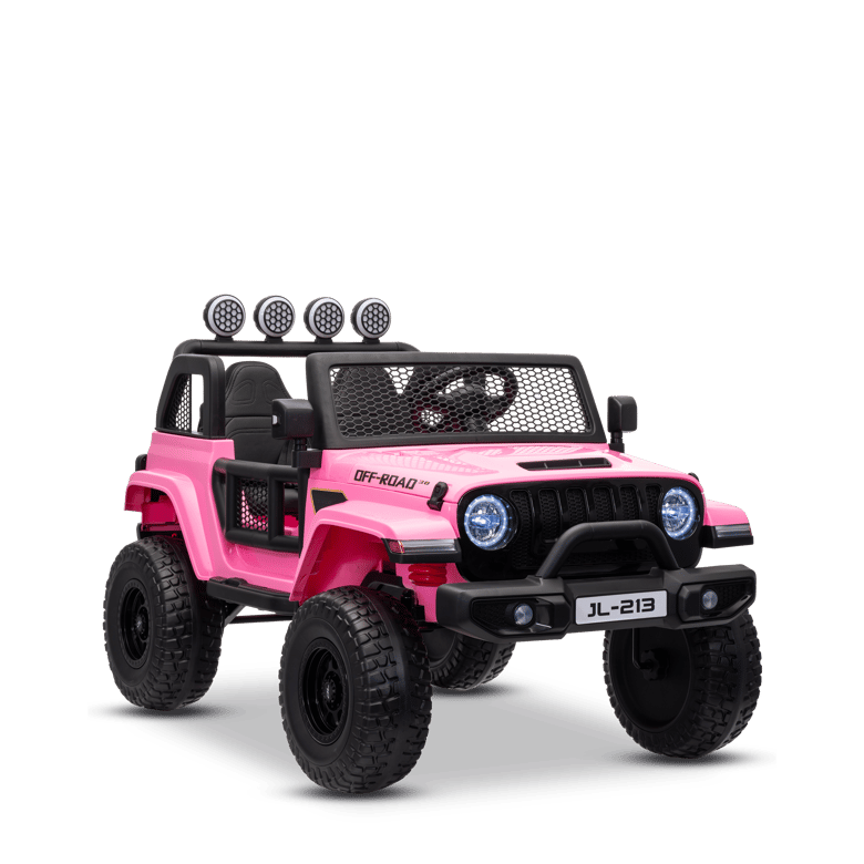 Voiture électrique Enfant 12V 2 Places – 4x4 Tout Terrain, Télécommande Parentale, Bluetooth, LED, 3-8 Ans