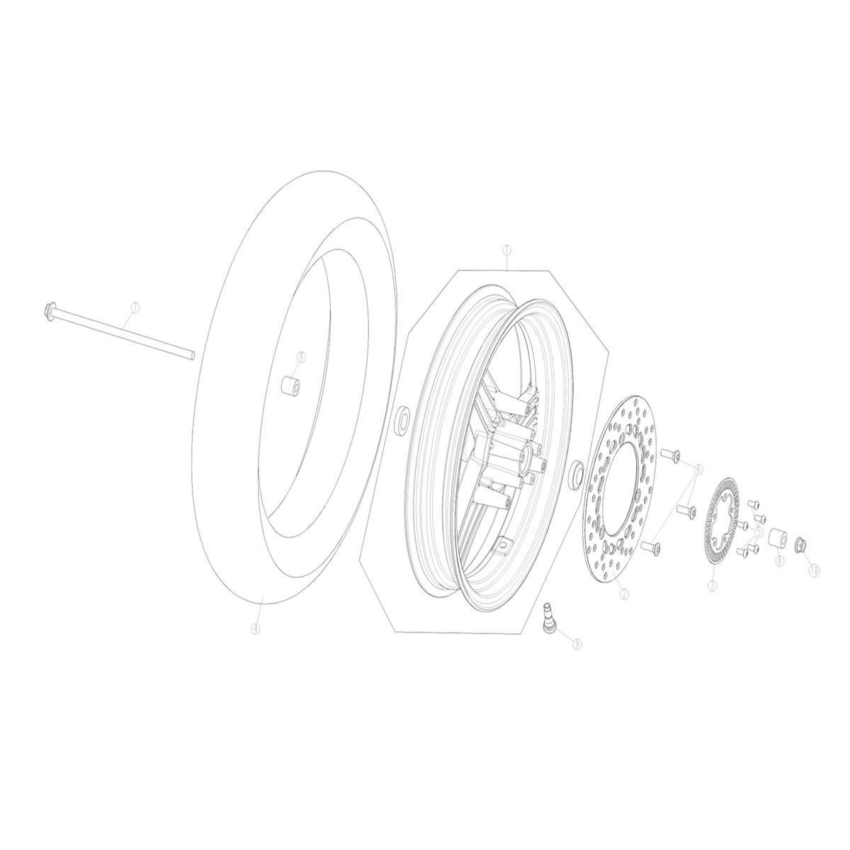 ROUE AVANT