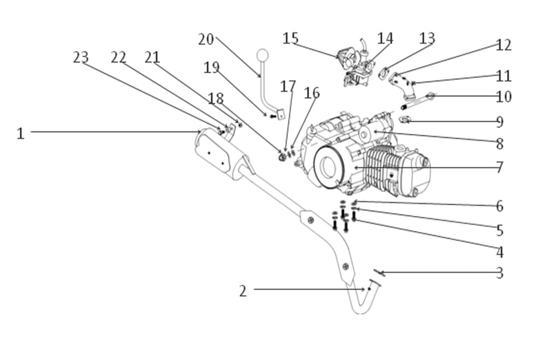 MOTEUR / ECHAPPEMENT