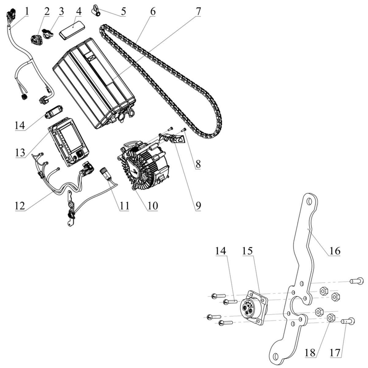 PIÈCES ÉLECTRONIQUES