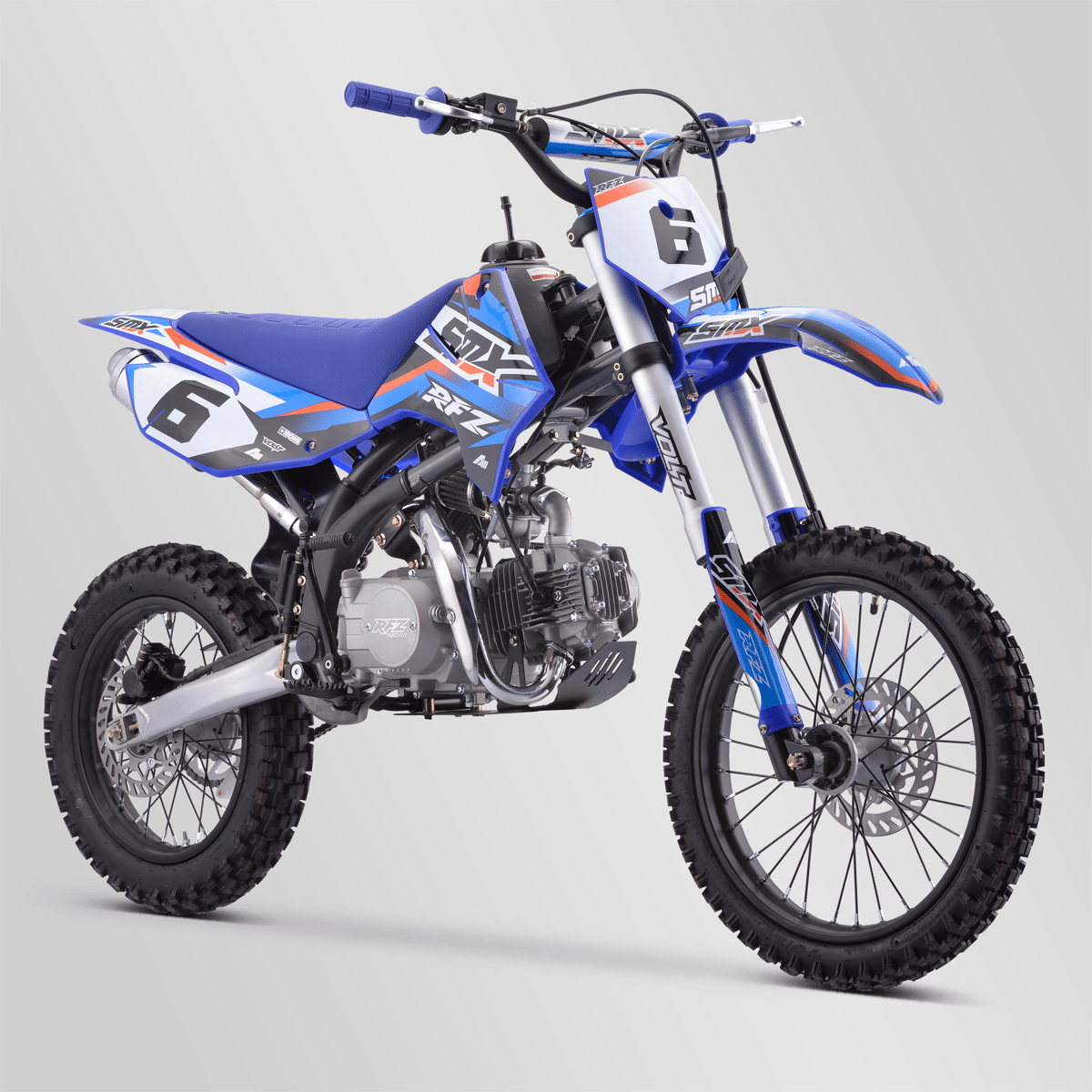 MOUSSE GUIDON MOTO CROSS ENDURO BLEU