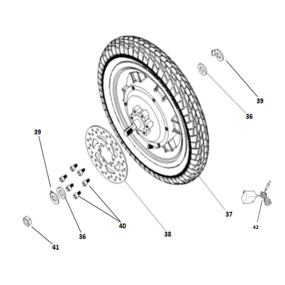 ROUE ARRIÈRE