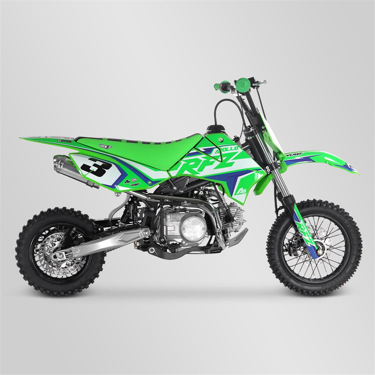 Pit bike apollo rfz rookie 110cc semi-auto 10/12 2021 - #3 vert ...