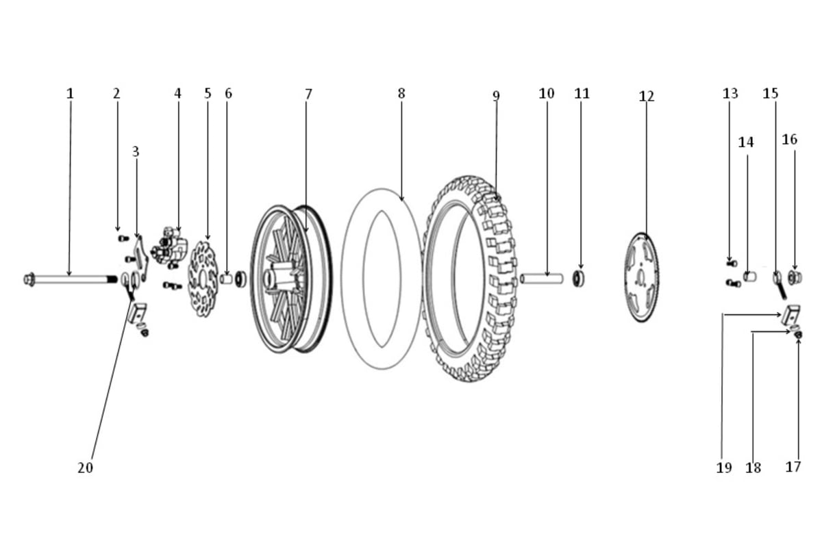 ROUE ARRIERE