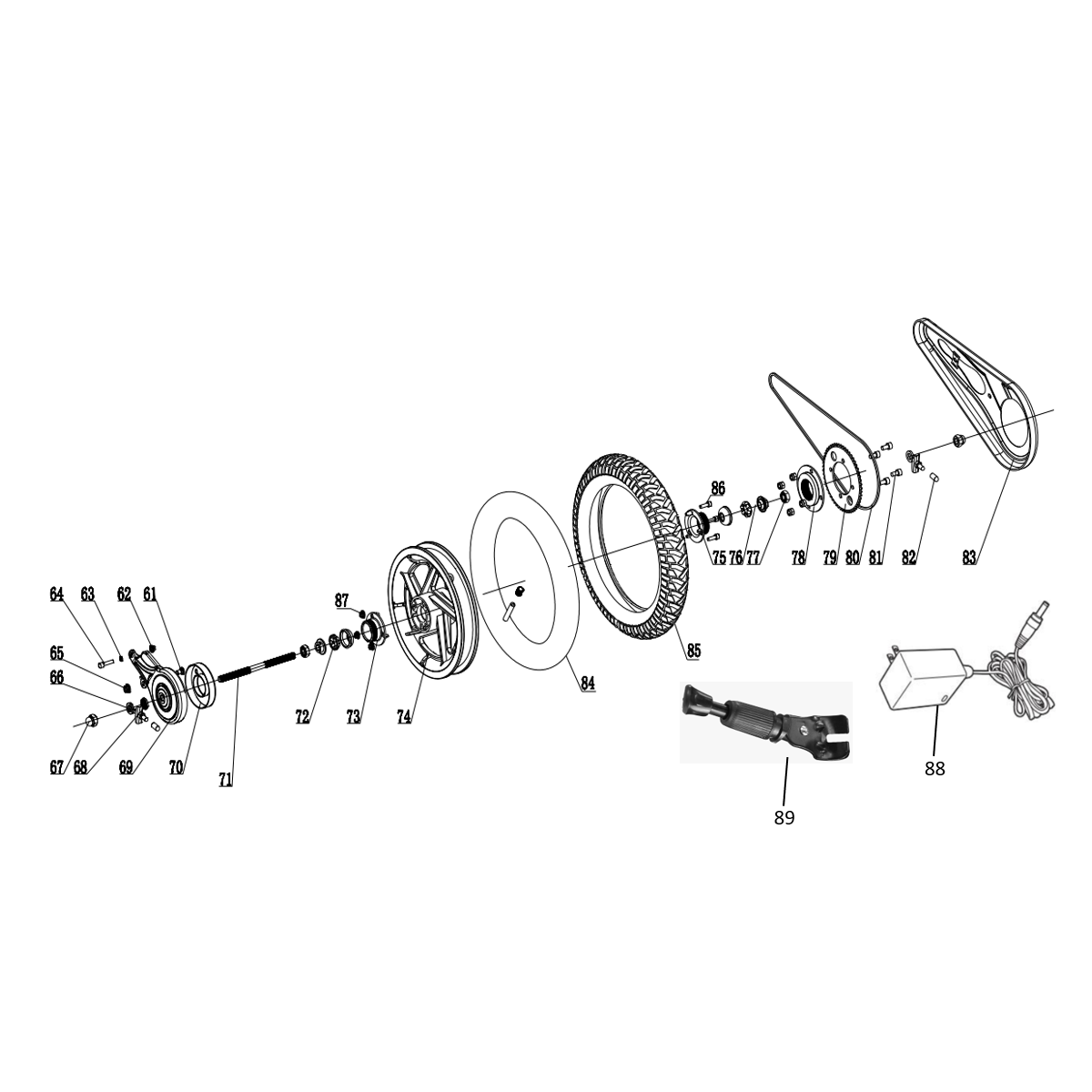 ROUE ARRIÈRE