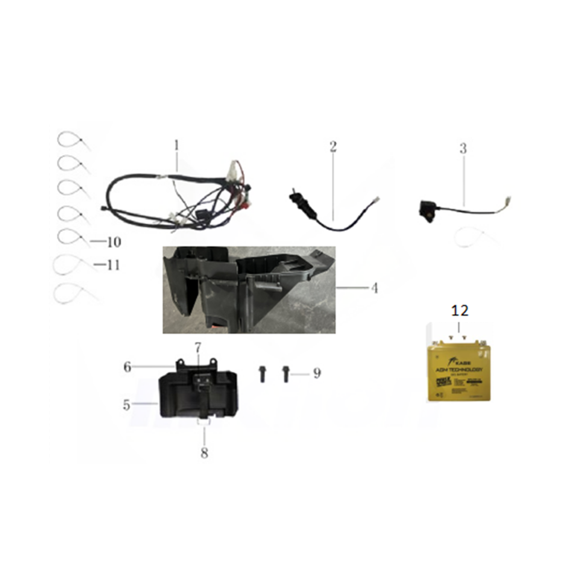 PIÈCES ÉLECTRIQUES