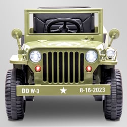 voiture-enfant-electrique-jeep-willys-1-place-olive