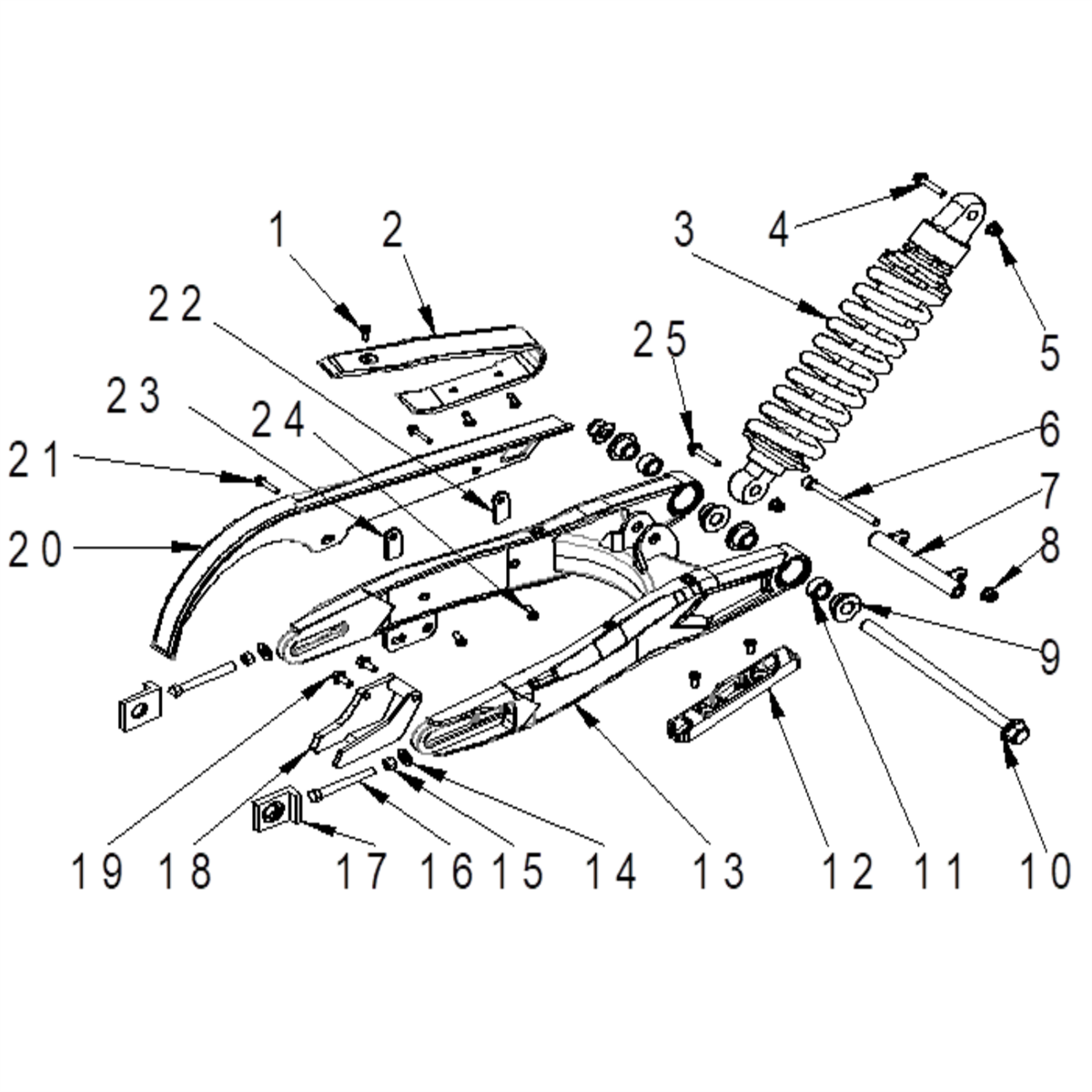 BRAS OSCILLANT
