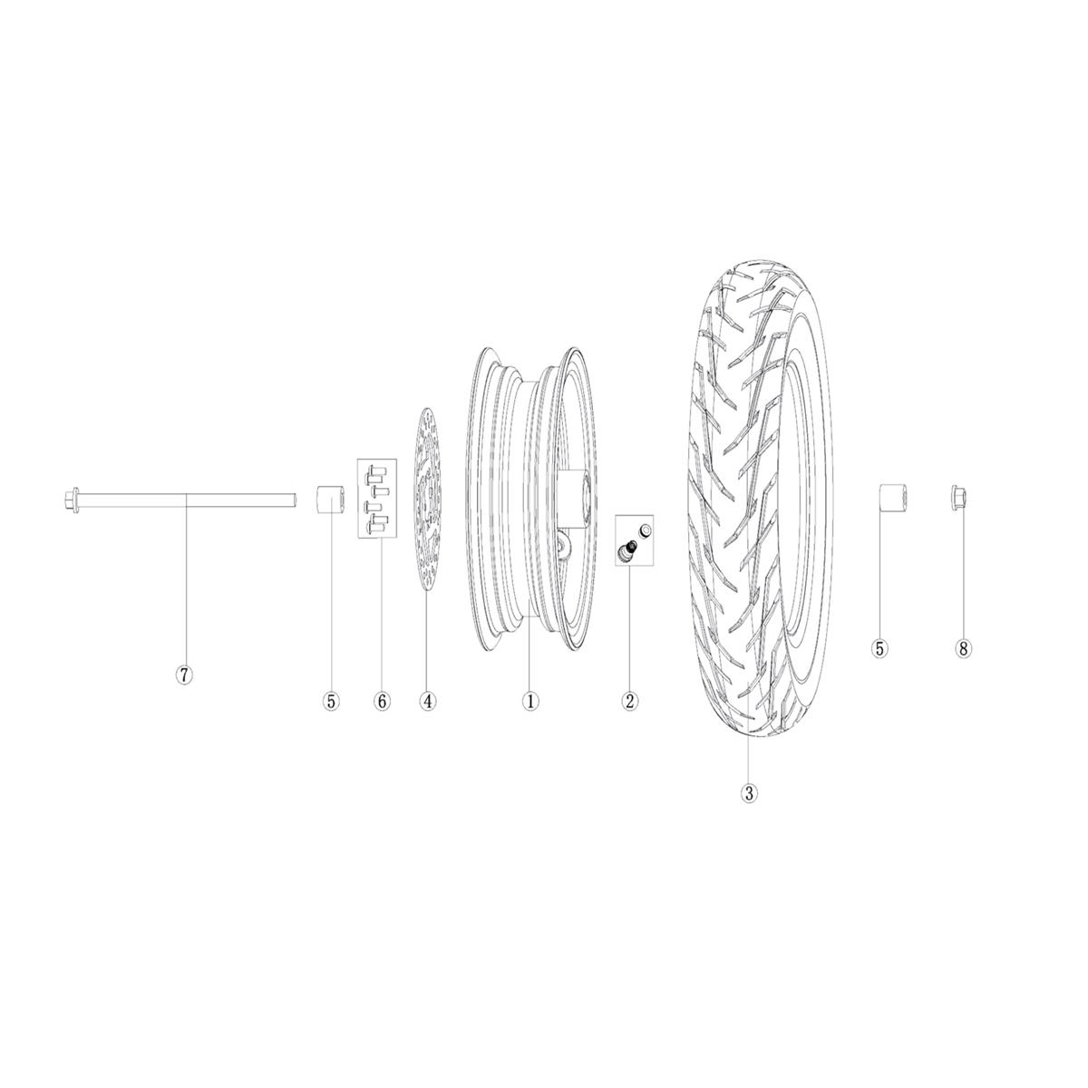 ROUE AVANT