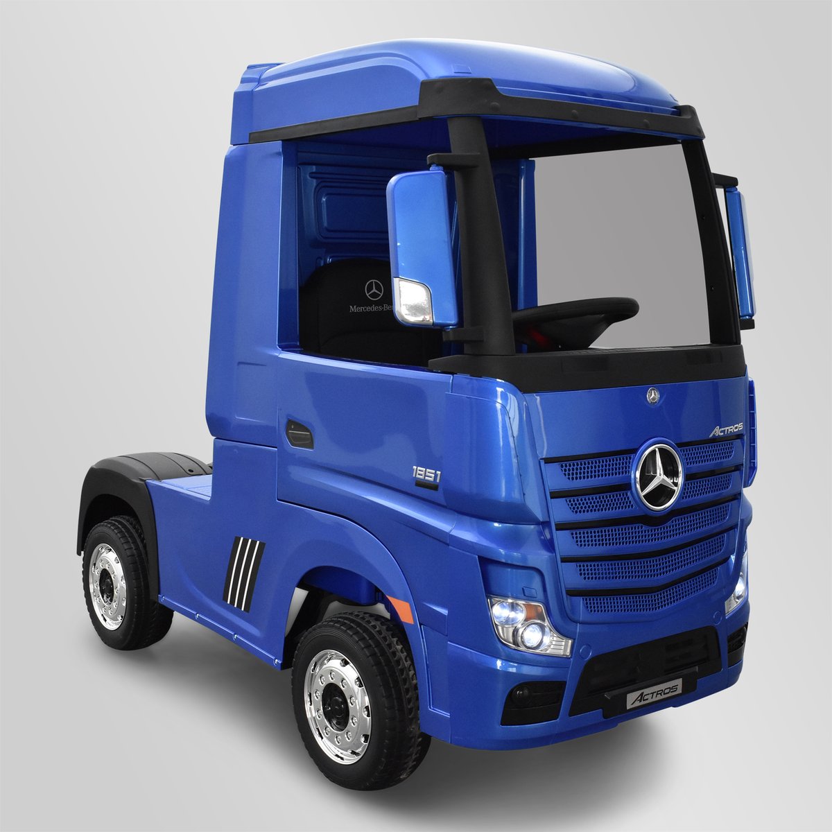 12 volts camion Electrique Mercedes Actros bleu enfant