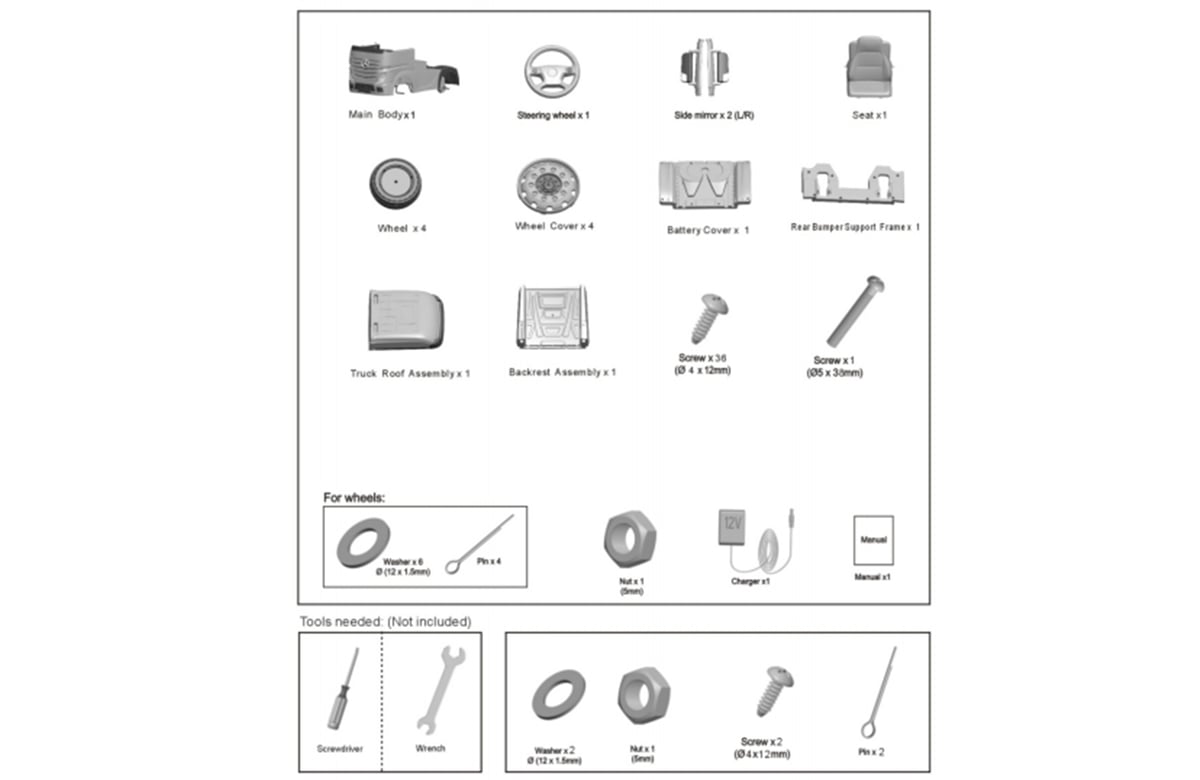 DIAGRAMME DE PIÈCES 