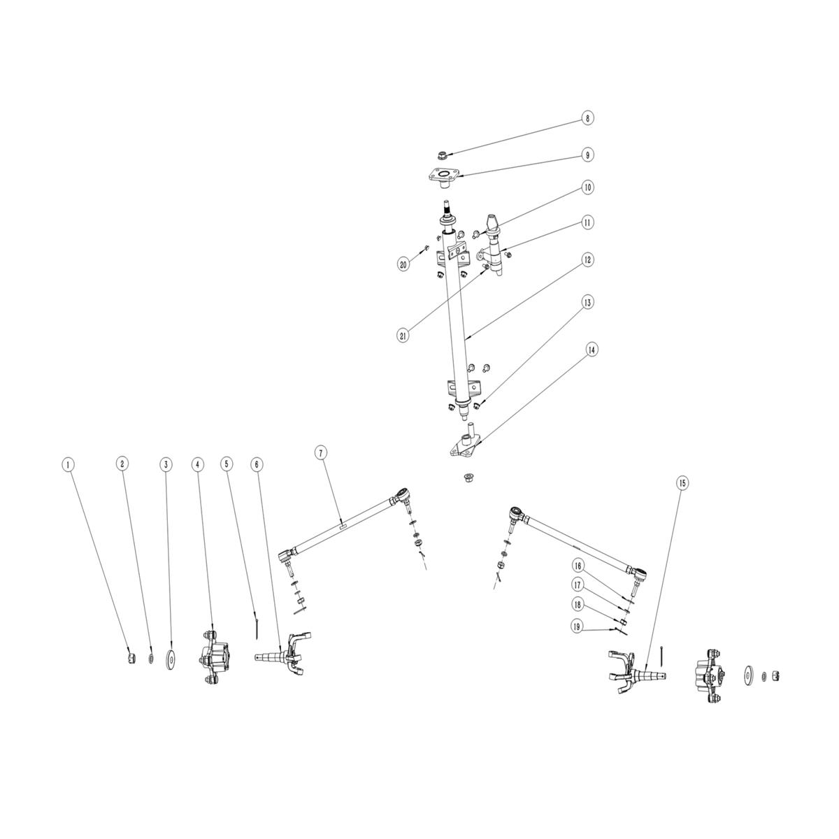 COLONNE DE DIRECTION