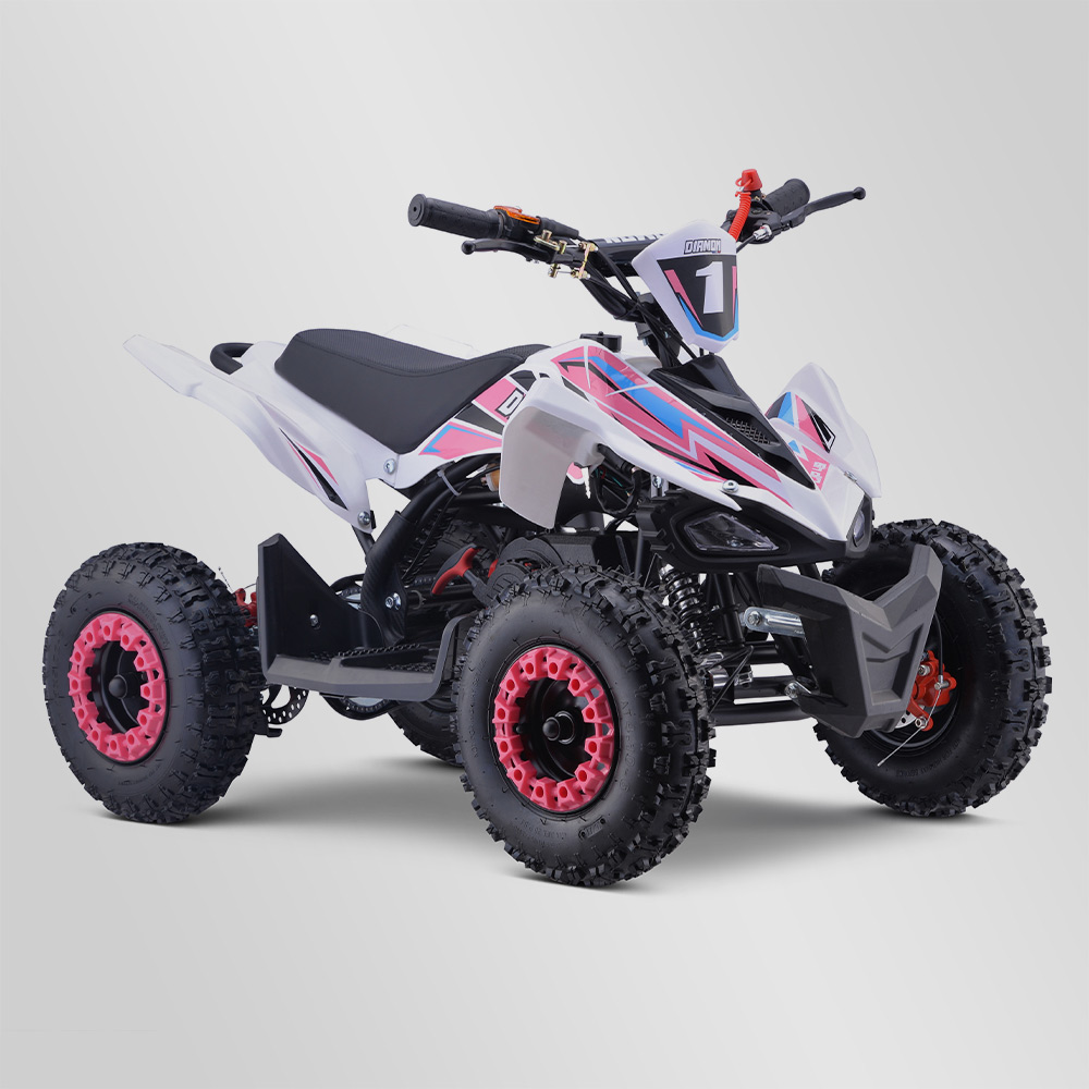 Pocket Quad enfant 49cc flip Rose Smallmx Dirt bike, Pit bike, Quads, Minimoto