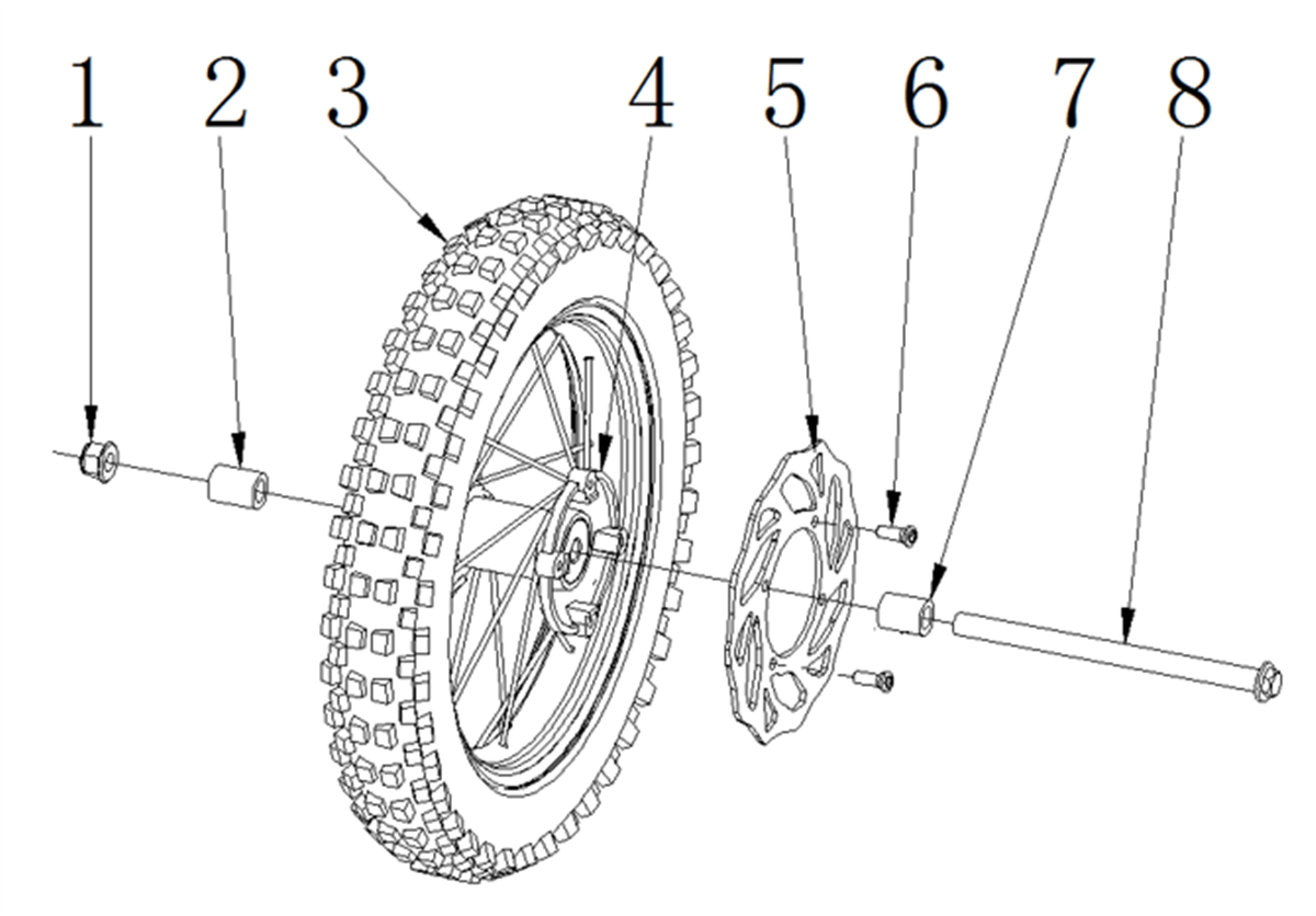 ROUE AVANT