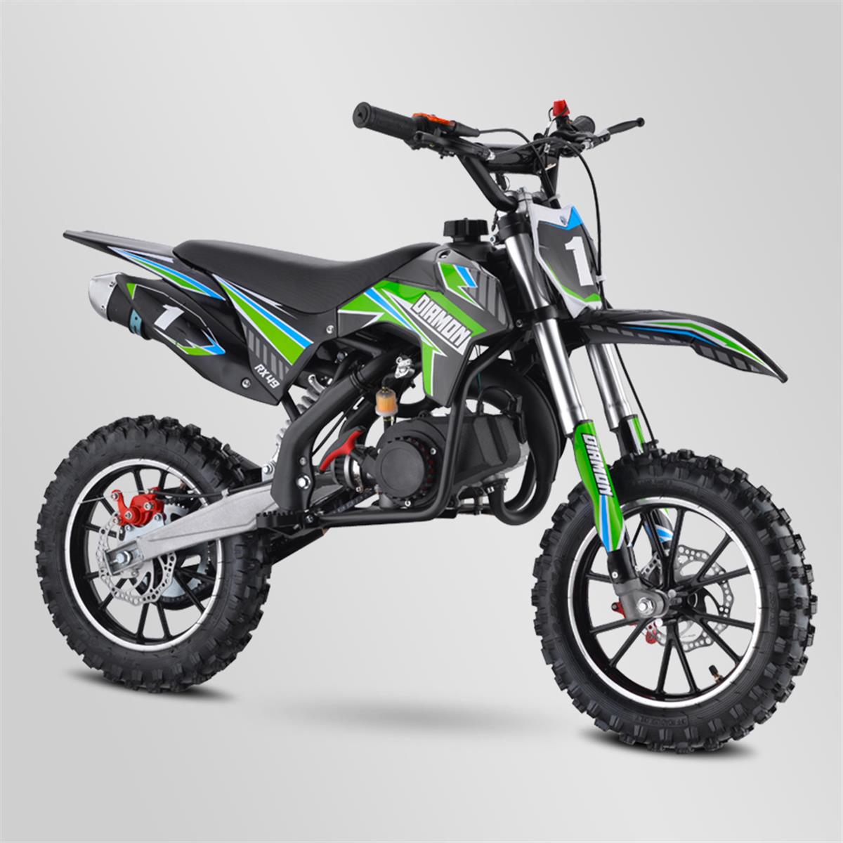 Pocket cross rx 49 2021 - vert | Smallmx - Dirt bike, Pit bike, Quads,  Minimoto