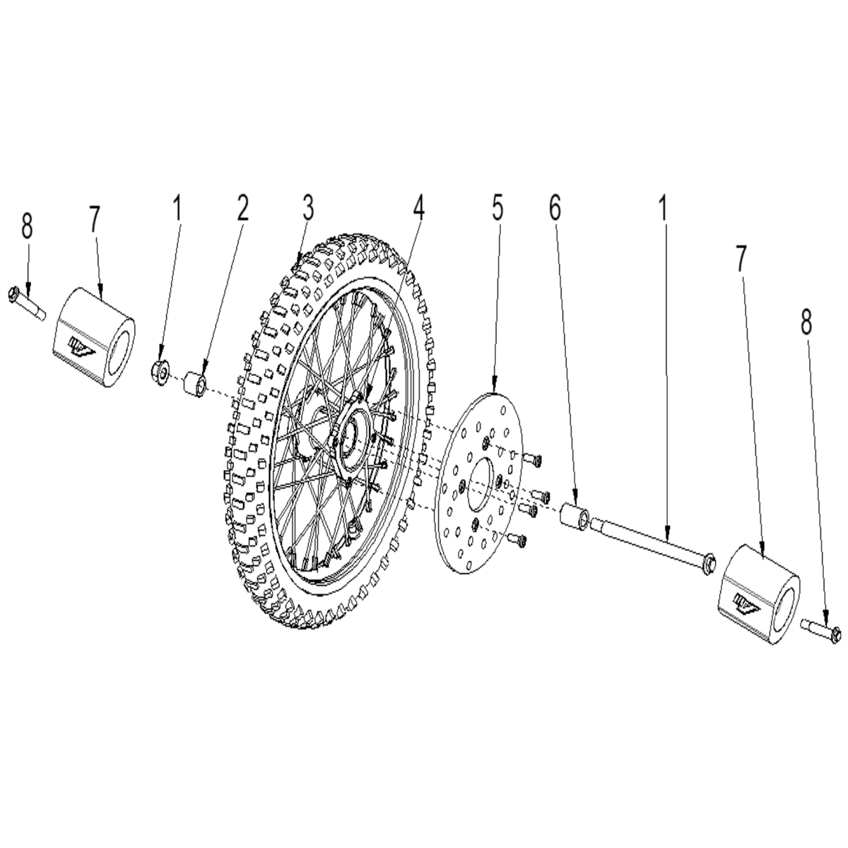 ROUE AVANT