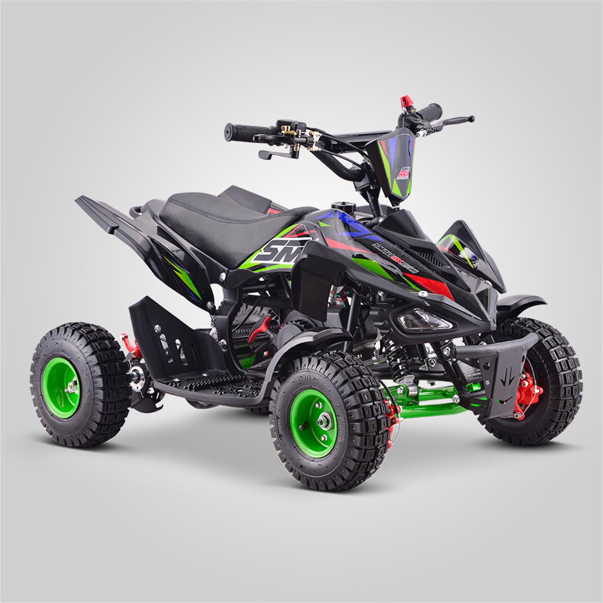 Pocket quad enfant 49cc Smallmx VX 4" vert quad pas cher Smallmx Dirt bike, Pit bike