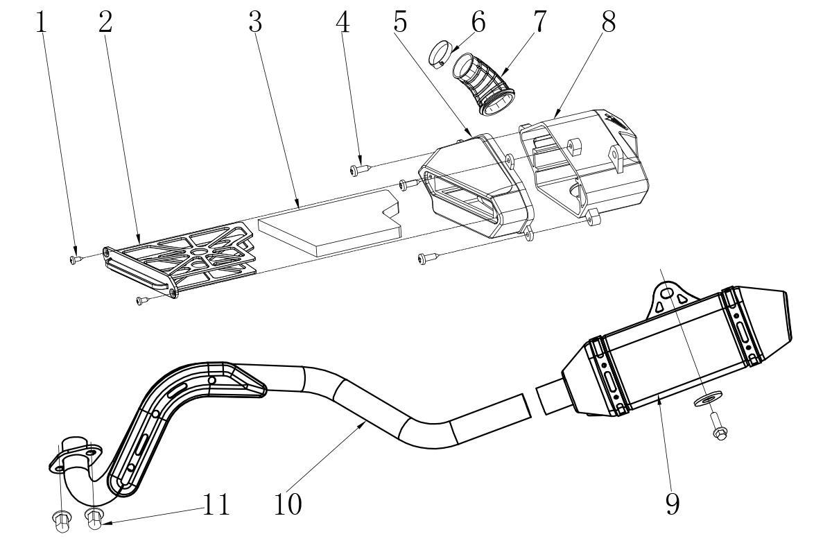 Boite à air / Echappement