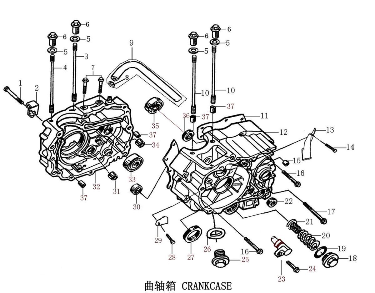 CARTER MOTEUR