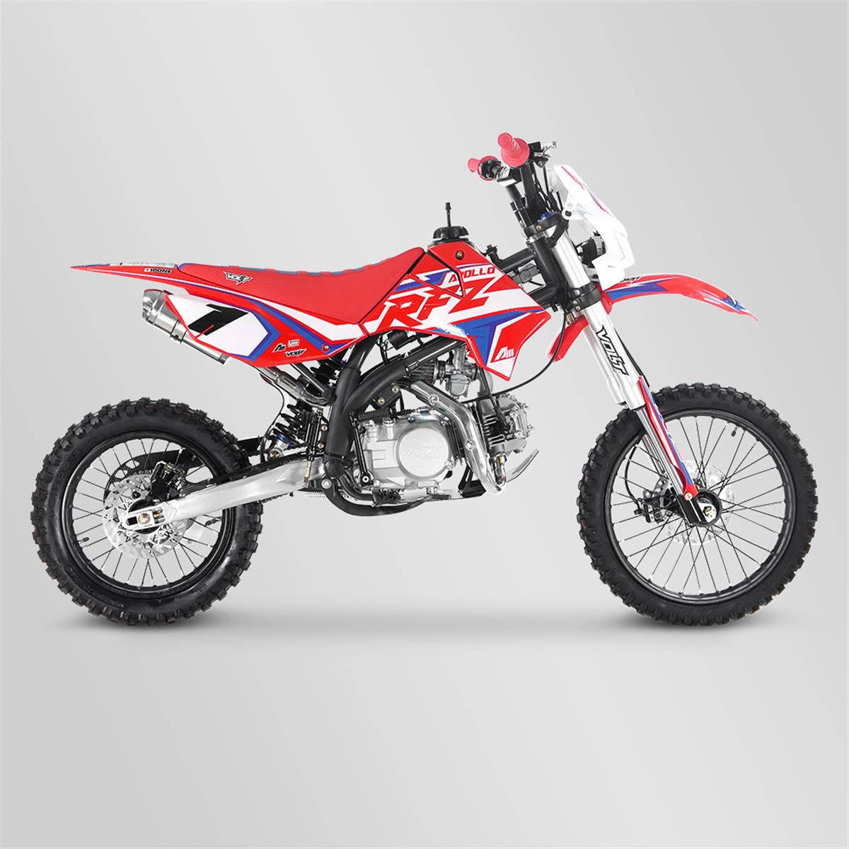 Minicross apollo rfz enduro 125 14/17 2021 1 rouge Smallmx Dirt bike, Pit bike, Quads
