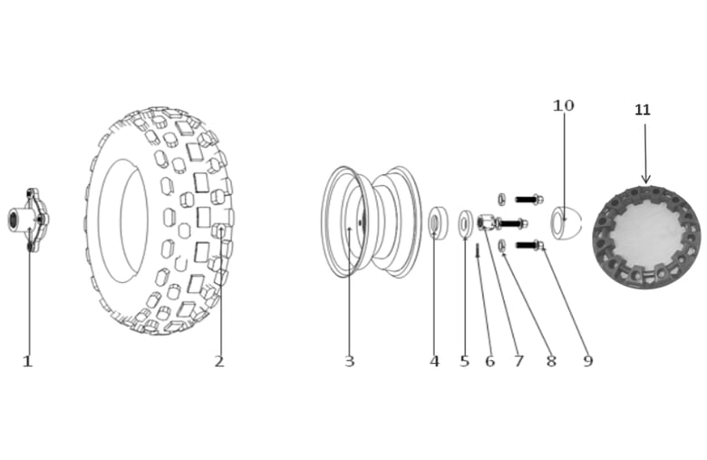 ROUE ARRIERE