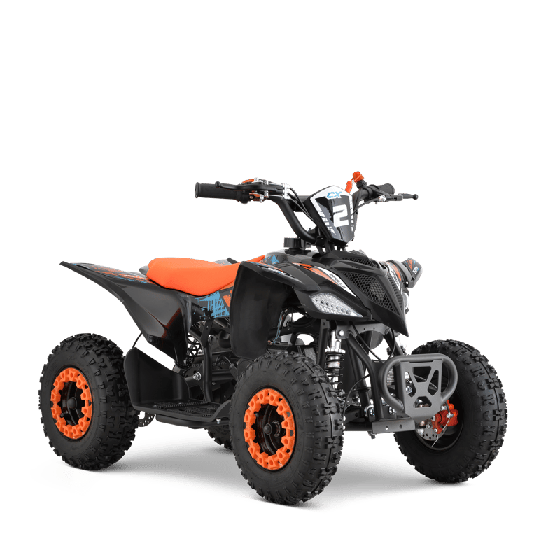 Quad Miniature Pocket BISON 49 - Modèle Orange, Jouet Neuf Pour Enfants