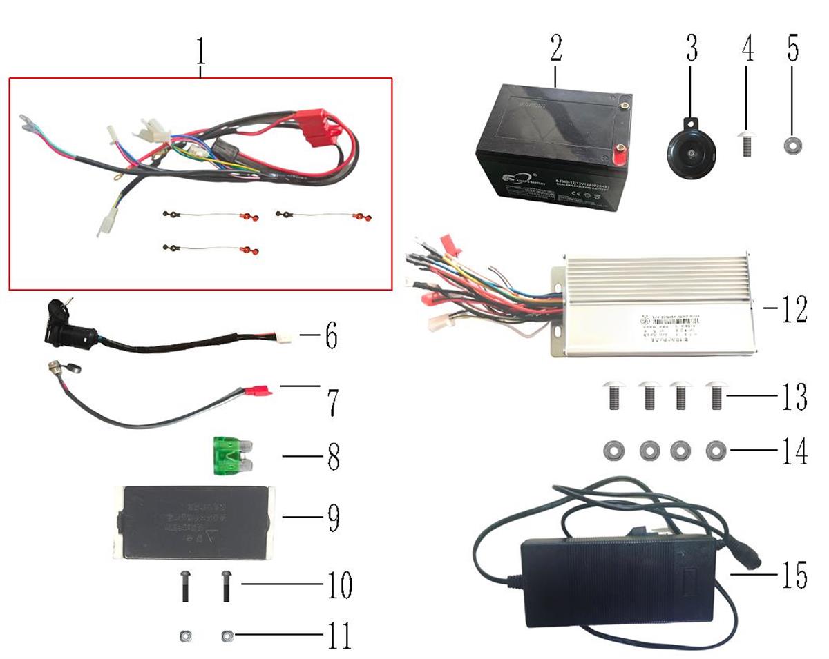 PIÈCES ÉLECTRIQUES