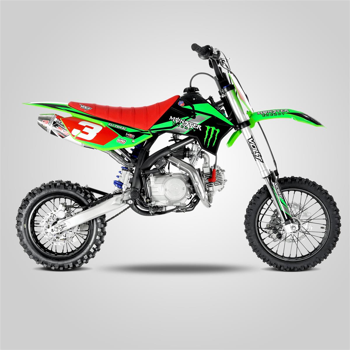 Kit déco Monster Tomac pour Dirt Bike, Pit Bike Smallmx Dirt bike