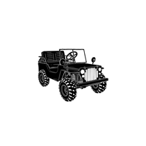 Jeep et Tracteur