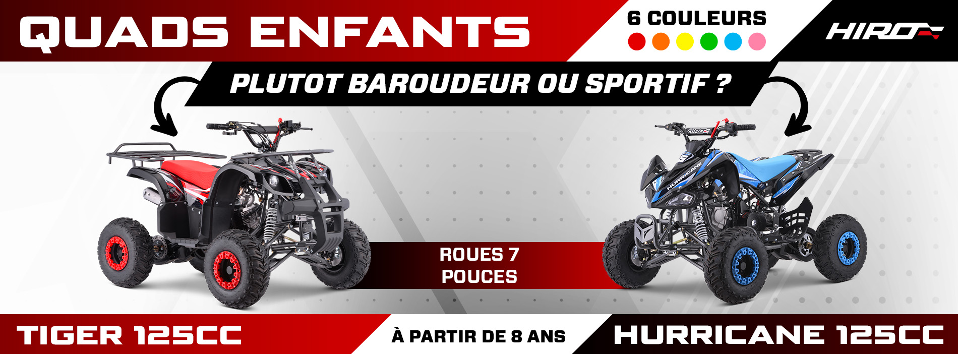 Gamme Quad Hiro 125