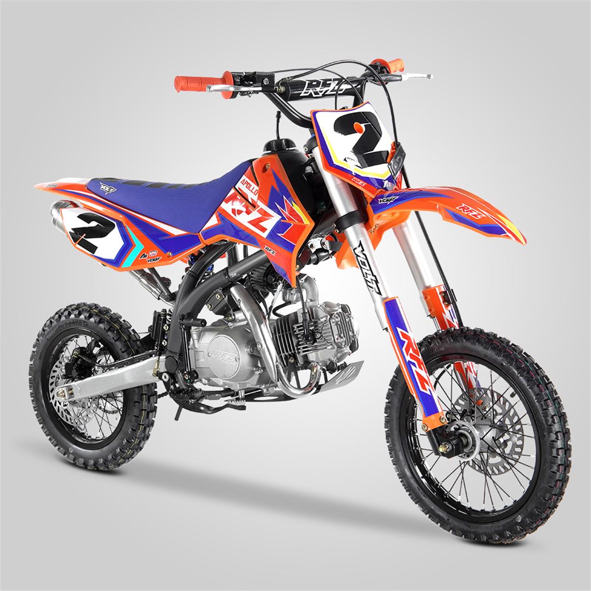 Minicross apollo rfz open 125 2020 - orange | Smallmx - Dirt bike, Pit  bike, Quads, Minimoto