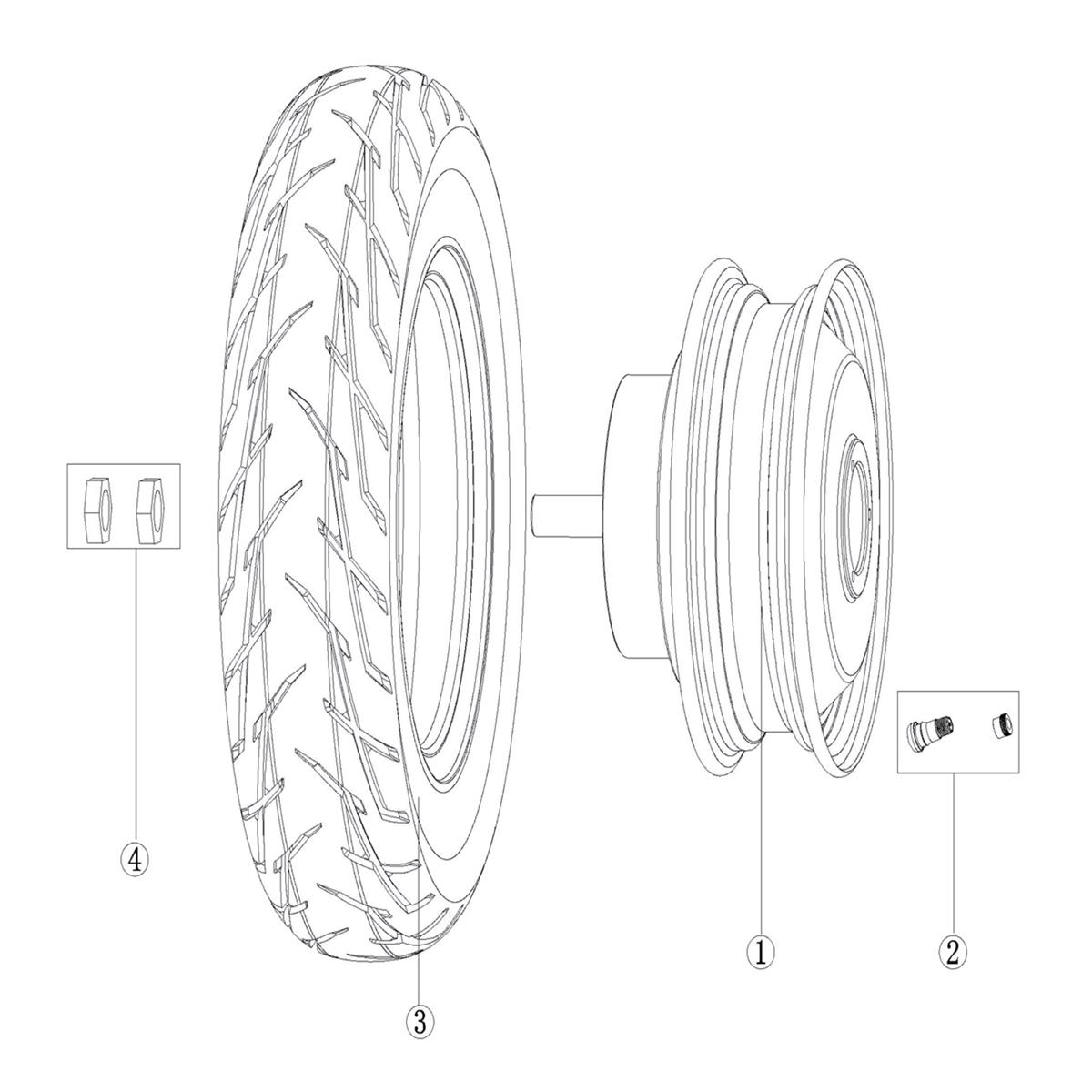 ROUE ARRIÈRE