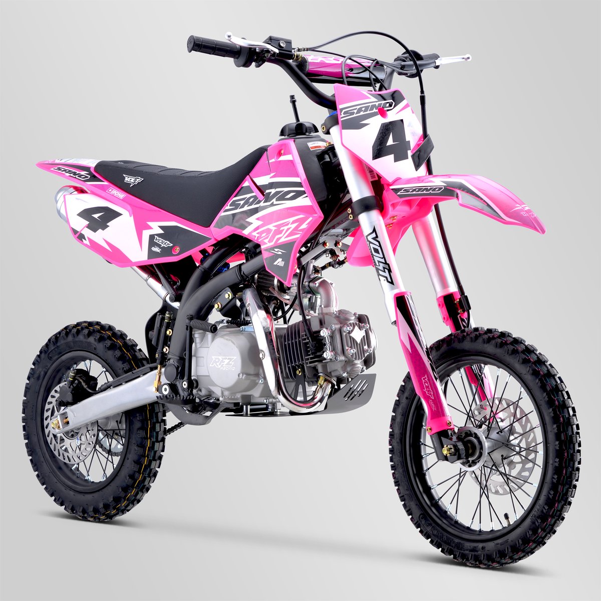 Minicross apollo rfz open 125 2023 - #4 rose  Smallmx - Dirt bike, Pit  bike, Quads, Minimoto