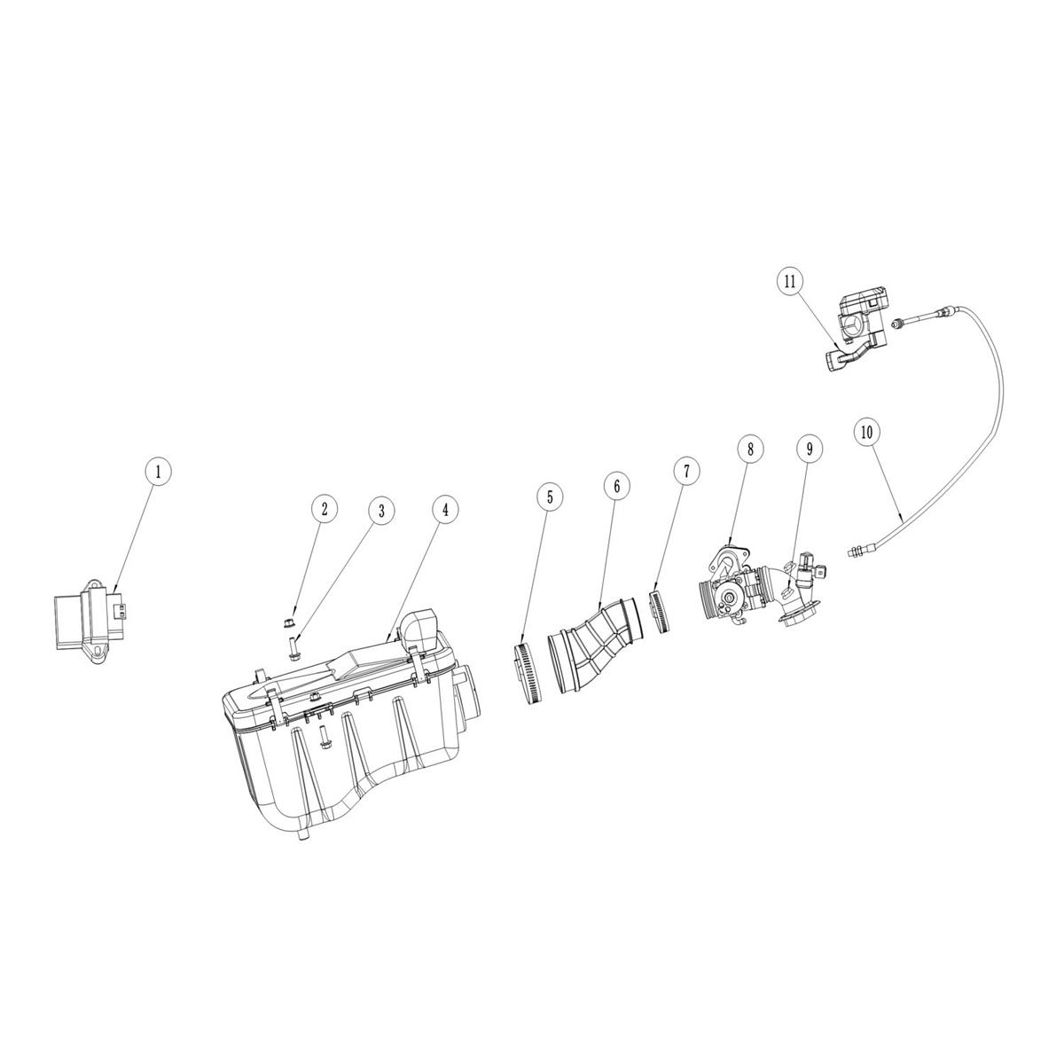 SYSTÈME D’INJECTION + FILTRE À AIR