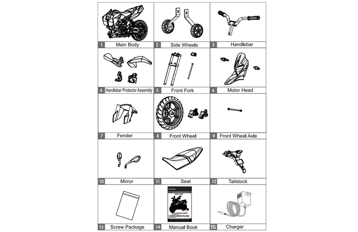 DIAGRAMME DE PIÈCES