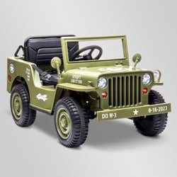 voiture-enfant-electrique-jeep-willys-1-place-olive-36279-173956