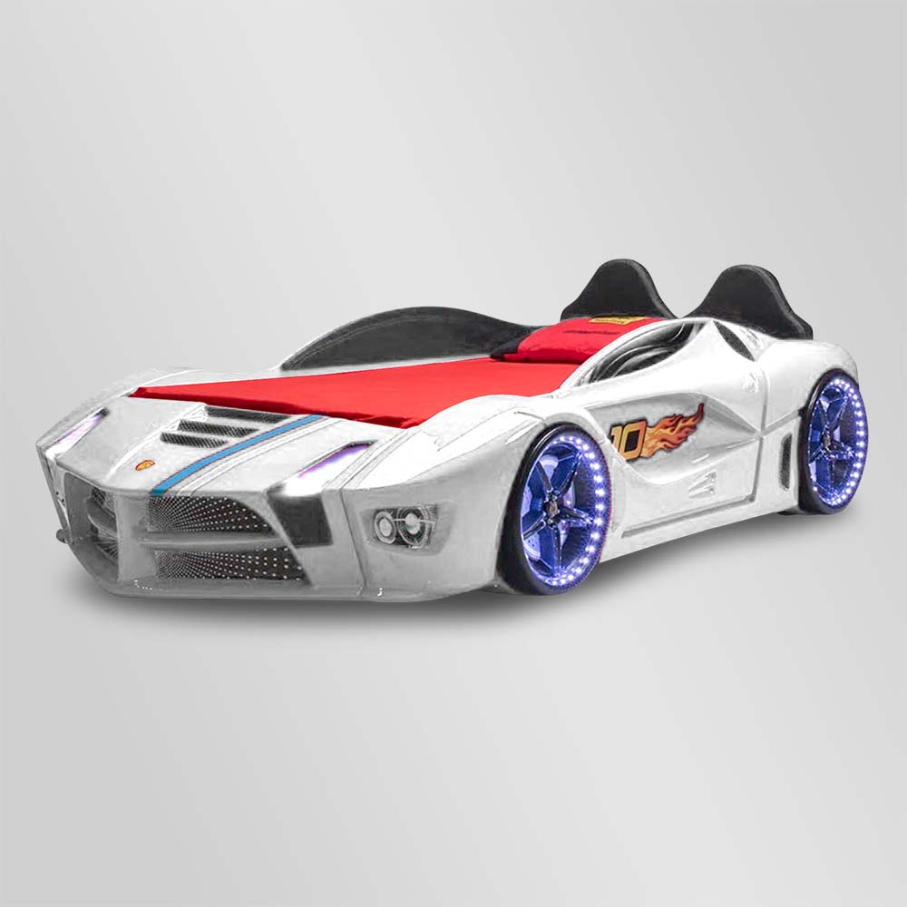 Lit Voiture Enfant Kaju Luxury Blanc Smallmx Dirt Bike Pit Bike Quads Minimoto