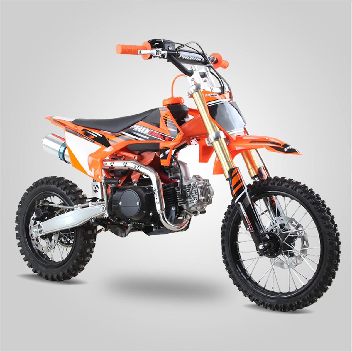 Dirt bike probike 110cc semi-auto 12/14 - orange smallmx | Smallmx - Dirt  bike, Pit bike, Quads, Minimoto