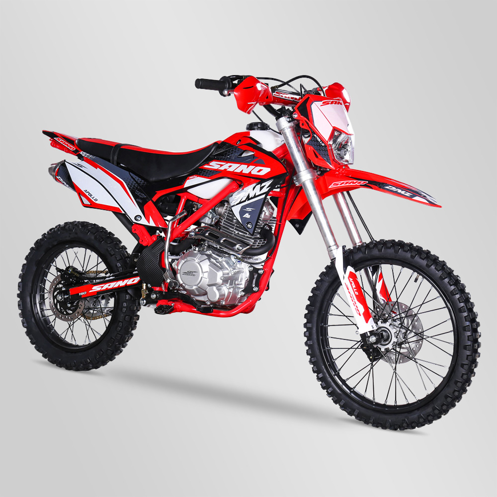 Carenage dirt bike 125cc à 250cc (Rouge)